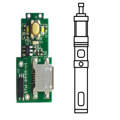60W電子煙單片機(jī)開(kāi)發(fā)方案PCBA